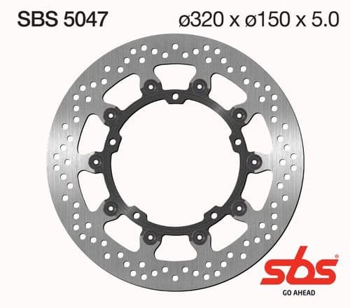 Disco de freno SBS 5047