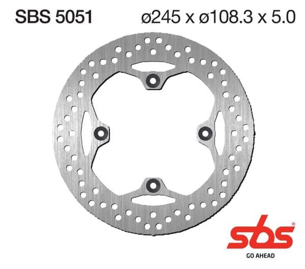 Disco Freno SBS 5051 - Tienda recambios moto
