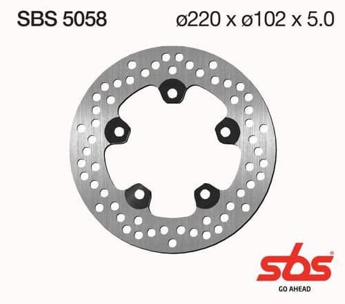 Disco de freno SBS 5058