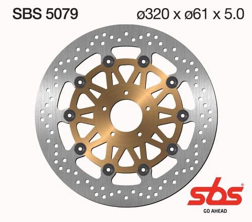 Disco de freno SBS 5079