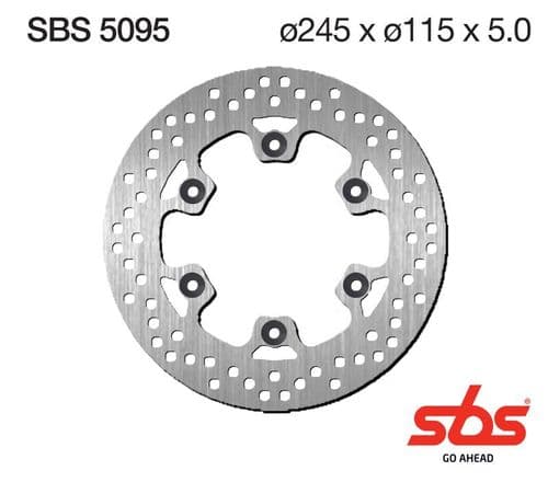 Disco de freno SBS 5095