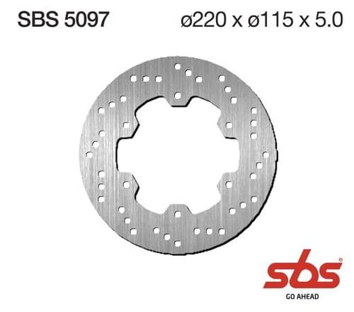 Disco de freno SBS 5097