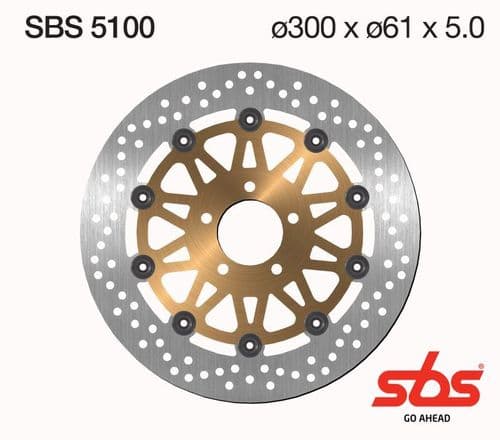 Disco de freno SBS 5100