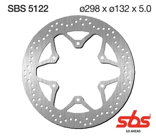 Disco Freno SBS 5122 - Recambios moto online