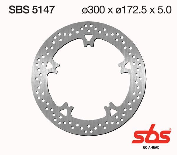 Disco Freno SBS 5147 - Recambios moto online