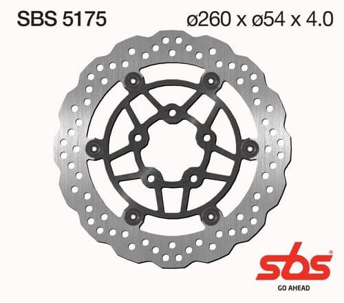 Disco de freno SBS 5175