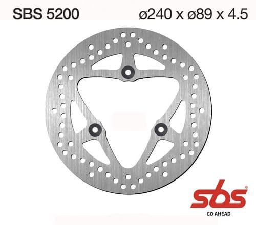 Disco de freno SBS 5200