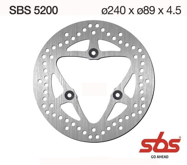 Disco Freno SBS 5200 - Recambios moto online