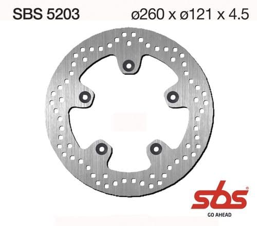 Disco de freno SBS 5203