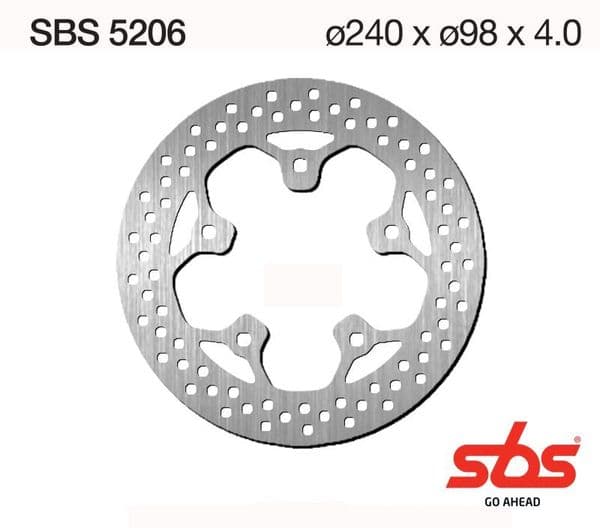 Disco Freno SBS 5206 - Recambios moto online