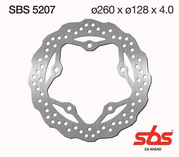 Disco Freno SBS 5207 - Recambios moto online