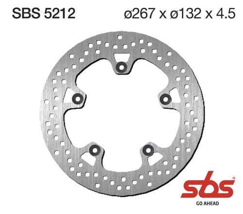 Disco de freno SBS 5212
