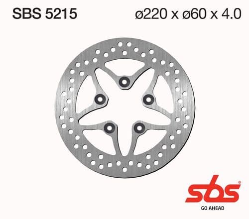 Disco de freno SBS 5215