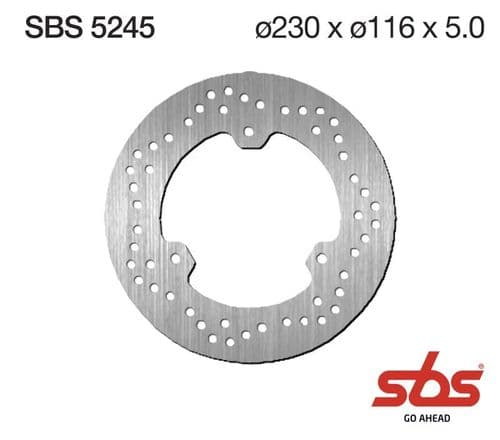 Disco de freno SBS 5245