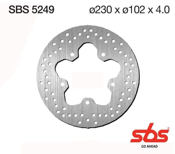 Disco Freno SBS 5249 - Recambios moto online