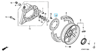 Disco de freno trasero Honda sh 300 (07-16)
