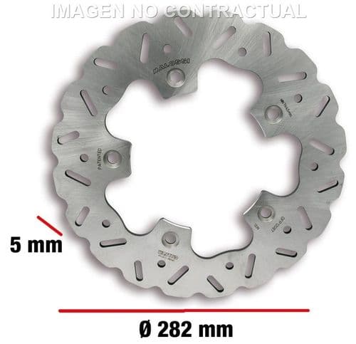 Disco de freno trasero Yamaha Tmax 530 560