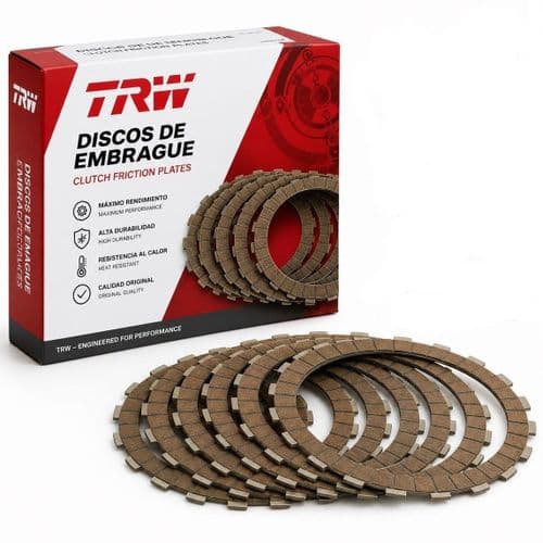 Discos de embrague Aprilia AF1 125 Europa, Futura, Classic, MX, Tuono, Pegaso, Red Rose