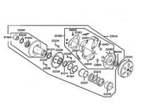 Embrague completo Kymco Superdink 125cc (09-15) K-XCT 125