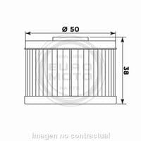 Filtro de aceite Honda Varadero 125 - CBF 250 - Tienda