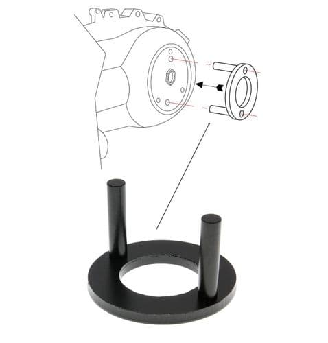 Herramienta bloqueo embrague polea Piaggio 125-300cc 4T