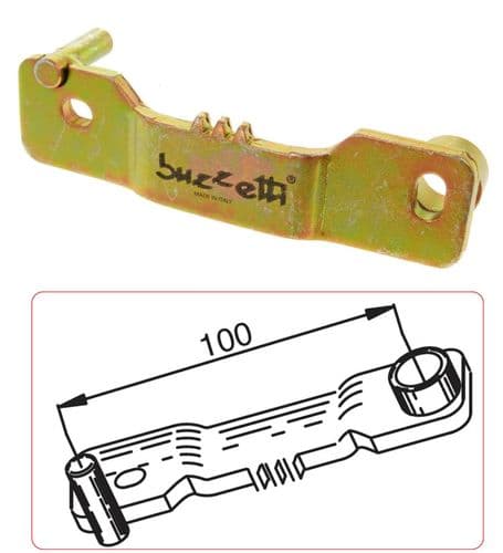 Herramienta útil bloqueo variador Piaggio Aprilia Gilera Vespa 125 150 200 4T