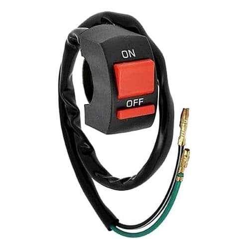 Interruptor Pulsador parada on / off Universal Moto Scooter Quad ATV