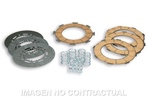 Juego discos embrague y muelles para motores DERBI D50B