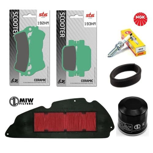 Kit de mantenimiento y revisión Honda SH 300cc 2007 a 2014