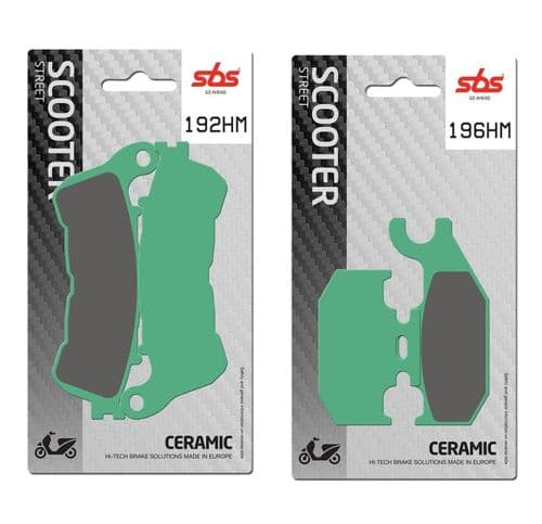 Kit Pastillas de freno del + tras Suzuki Sixteen Burgman 125 200 (07/)