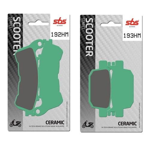 Kit Pastillas de freno delanteras / traseras Honda SH 125 , SH 300 , Swing 125, Forza 250 300