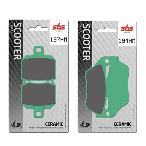 Kit Pastillas de freno Yamaha Xmax 125cc YP-R (06-09)