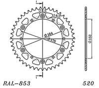 Kit transmisión X Ring Yamaha WR 250 (91/96) - Tienda