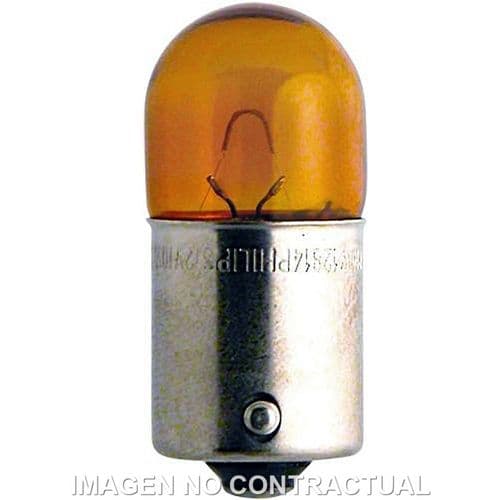 Lámpara 12V 10W de intermitente ambar RY10W