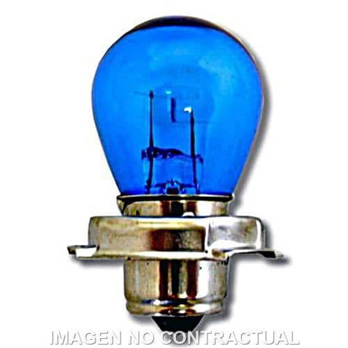 Lámpara 12V 15W S3 de faro Azul P26S