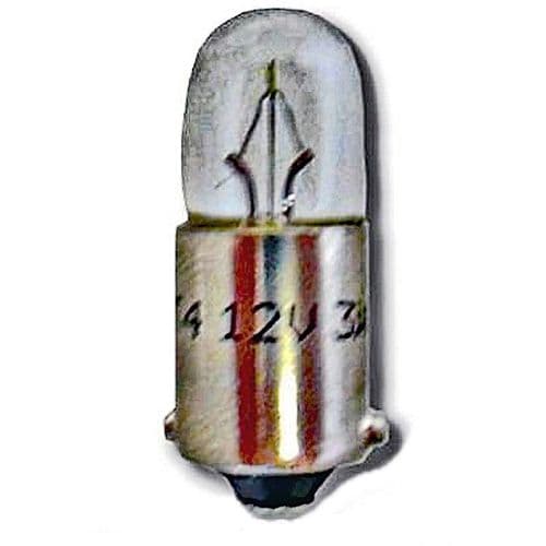 Lámpara 12V 4W de posición/tablero Tubular de control