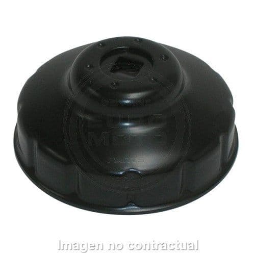 Llave extractor filtros de aceite 76 mm - 12 caras