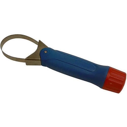 Llave extractor filtros de aceite con brida acero (universal)