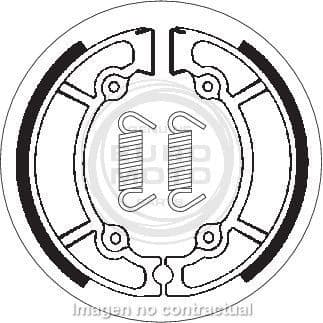 Mordazas de freno traseras Suzuki RM 125