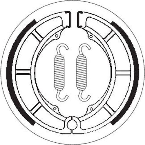 Mordazas de freno traseras Suzuki VS 750, 800 Intruder
