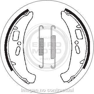 Mordazas de freno traseras Vespa Cosa, Cosa 2