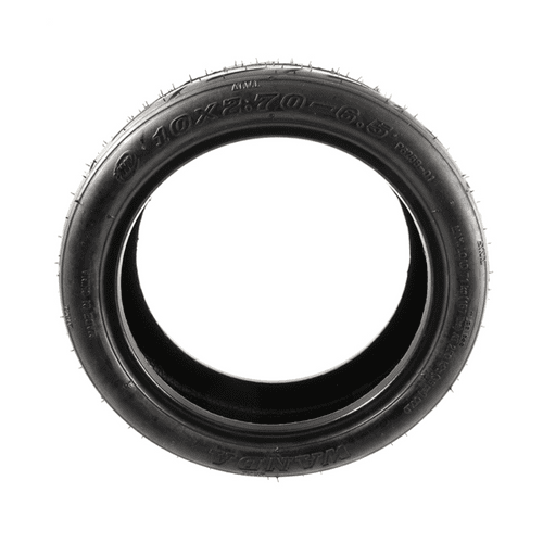 Neumático Cubierta Patinete Eléctrico - 10 X 2,7 - 70/65  6,5 / Negro, Cámara De Aire