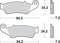 Pastillas de freno cerámicas Kawasaki, Honda, Suzuki, Yamaha