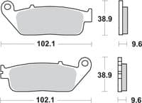 Pastillas de freno delantera Honda CBF 1000 - Tienda