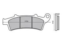Pastillas de freno delanteras Kymco Superdink 350, People GTI, K-XCT 125 300
