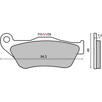 Pastillas de freno delanteras Yamaha Xmax 250 (2005-2009)
