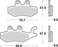 Pastillas de freno Freno Delantera Piaggio X-9 125 2004