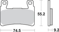 Pastillas de freno Harley Davidson XR 1200 - Tienda