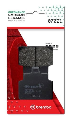 Pastillas de freno orgánicas Brembo 07021
