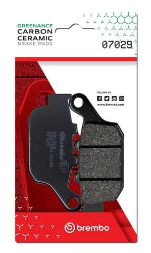 Pastillas de freno orgánicas Brembo 07029